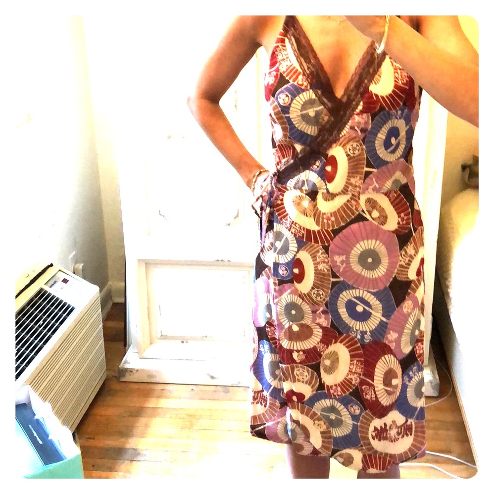 NWOT - Midi Wrap Dress